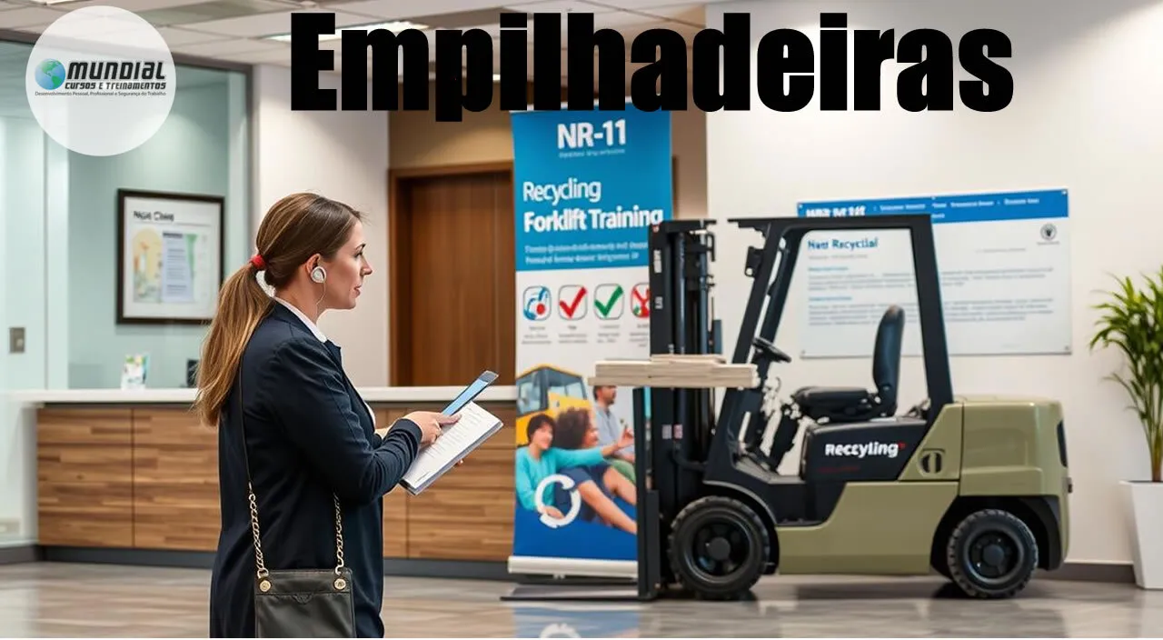 Empilhadeira e Papel do Supervisor de Operação