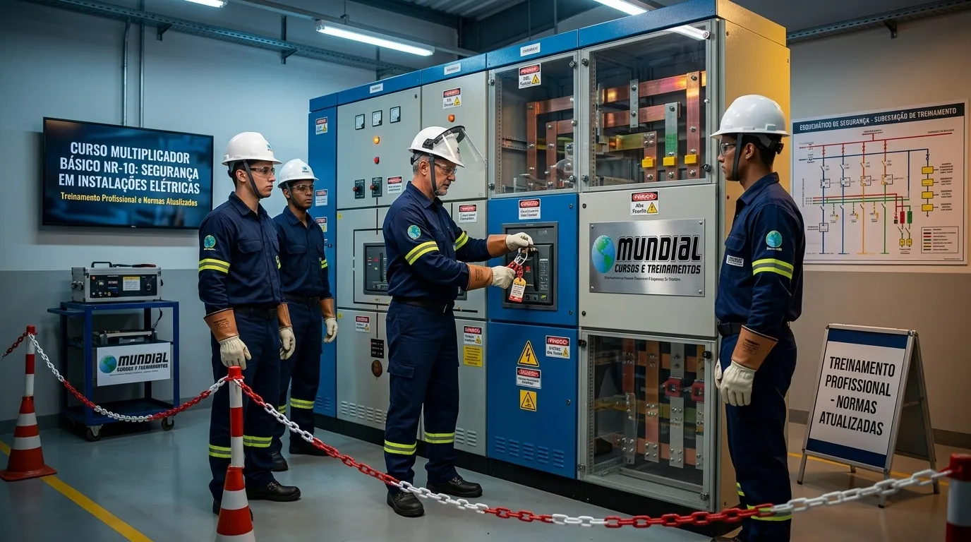 Treinamento prático e teórico em Segurança do Trabalho
