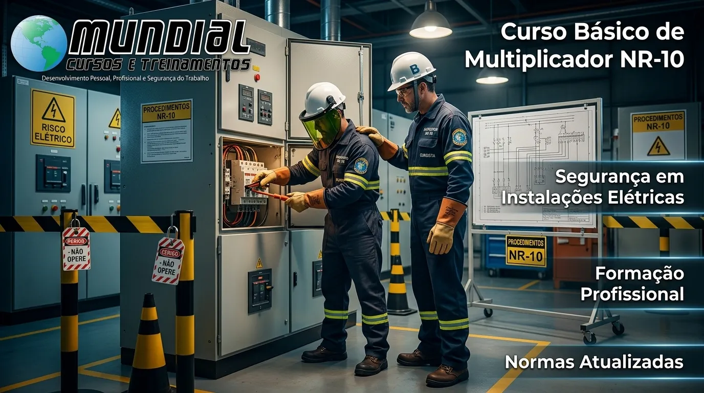 Curso Multiplicador NR-10 Online Presencial