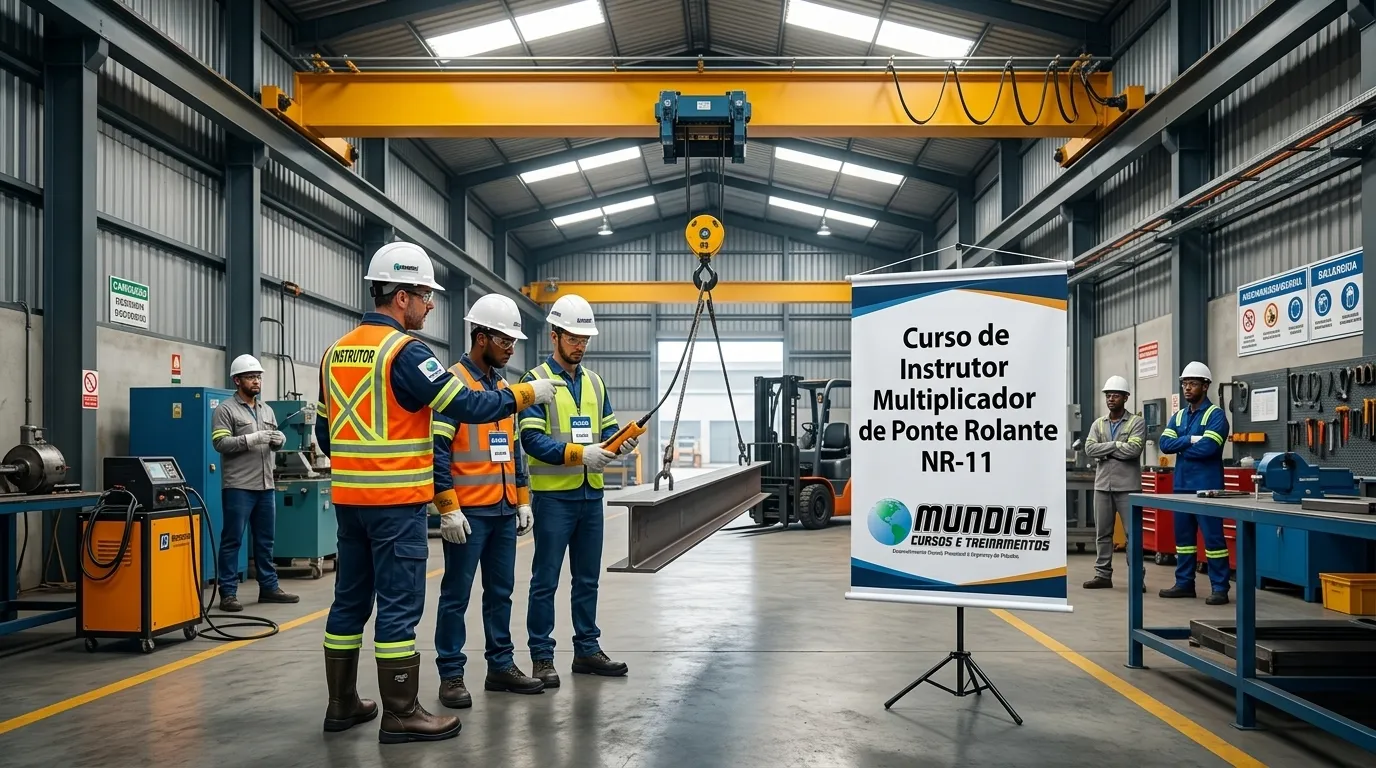 Treinamento prático para multiplicadores de ponte rolante
