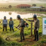 Operador Roçadeira Costal Valinhos