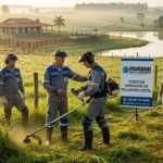 Treinamento de Roçadeira Costal Cosmópolis