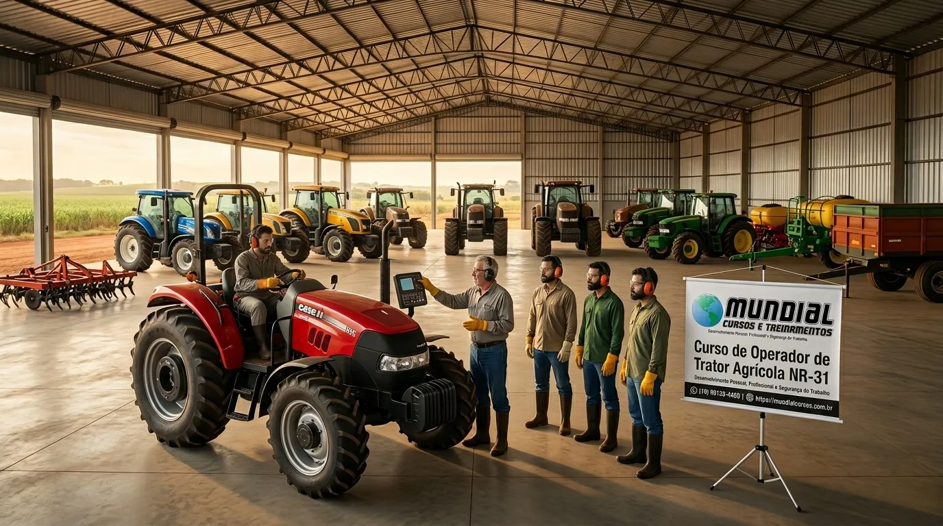 Curso de Tratorista NR-31 em Sumaré
