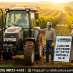 Curso NR-31 Operador de Trator Agrícola Completo Técnico