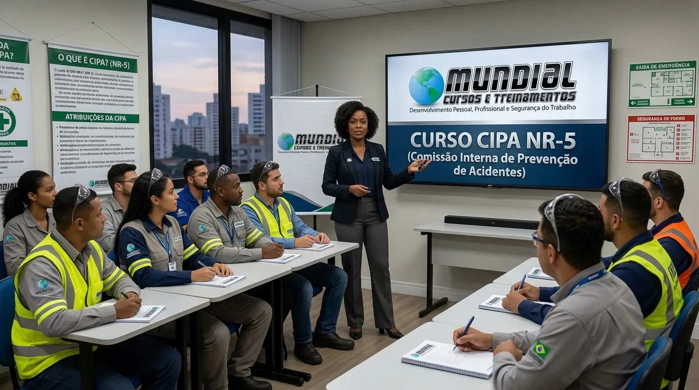 Treinamento para prevenção de riscos na CIPA