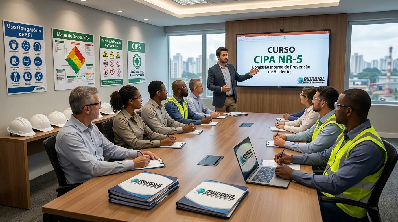Aplicação prática da NR-05 na prevenção de acidentes