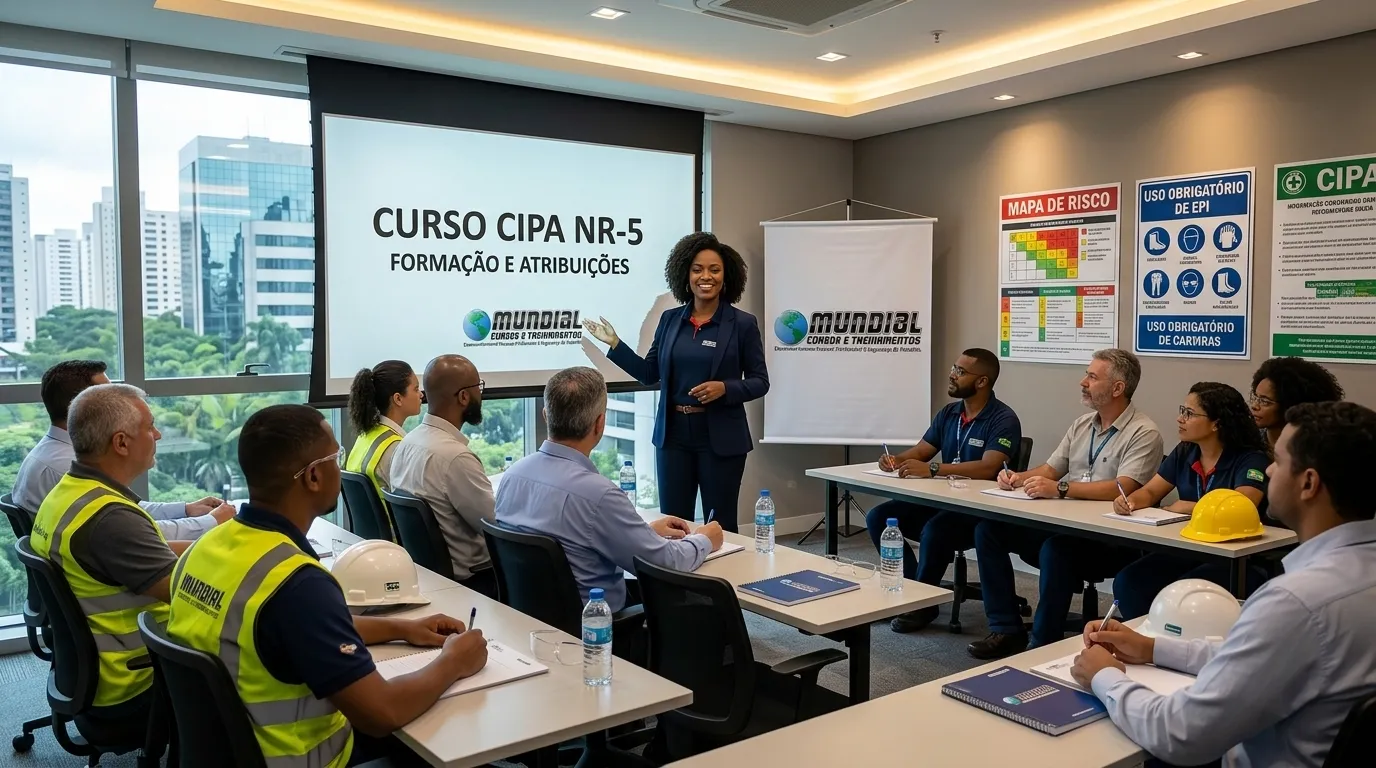 Aplicação prática da NR-05 na formação de instrutores