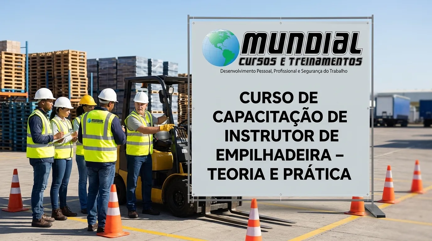 Treinamento NR-11 Instrutor Empilhadeira Sto Antônio