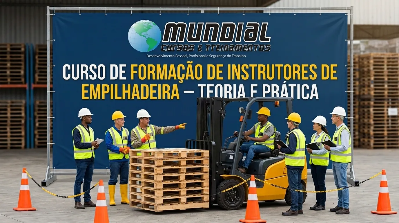 Treinamento NR-11 Instrutor Empilhadeira Monte Mor
