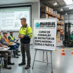 Curso Formação Instrutor Empilhadeira Pedreira 