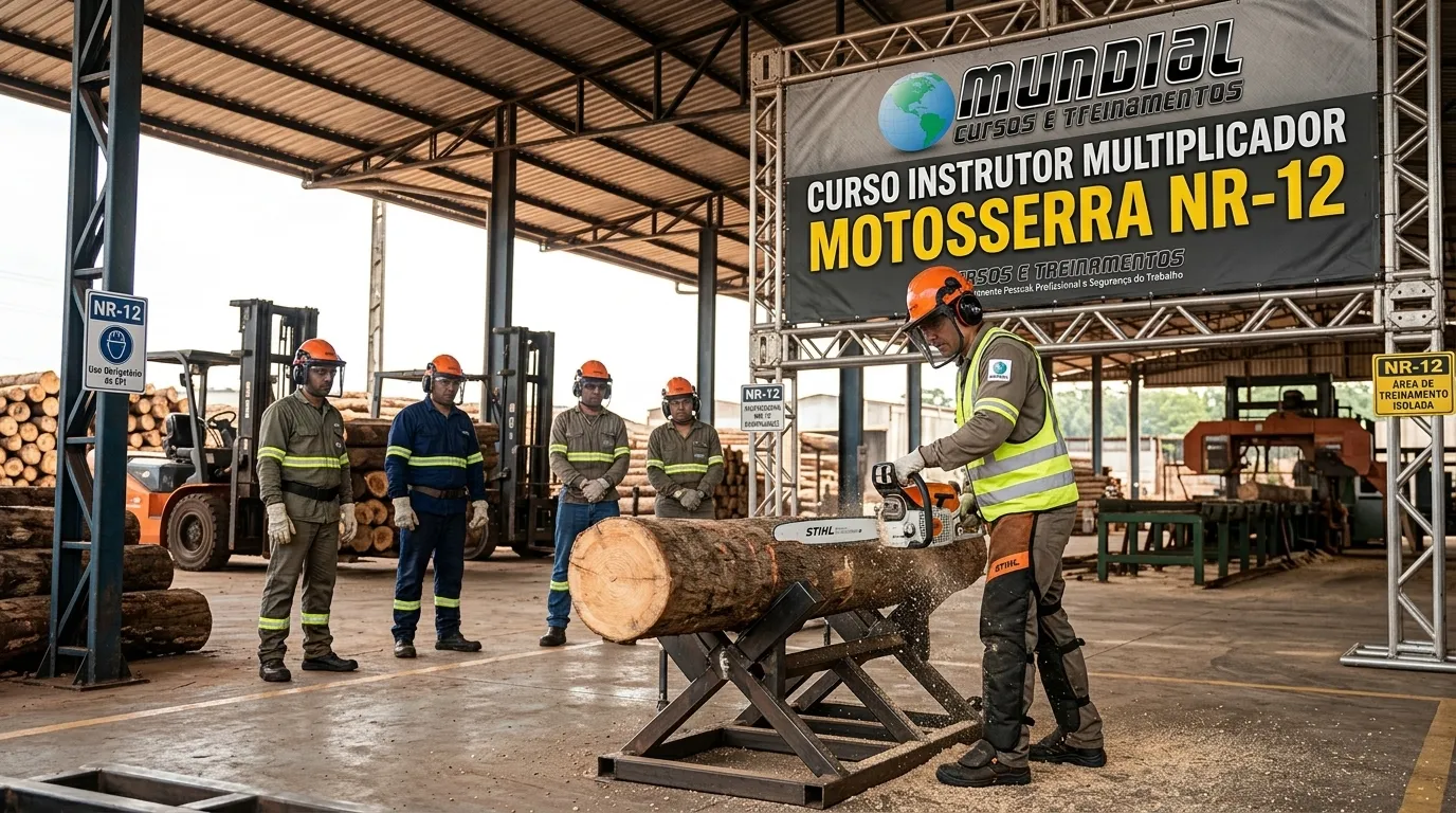 Treinamento em Segurança para Operação de Motosserra