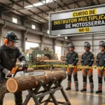 Formação de Instrutor Multiplicador Motosserra Operador