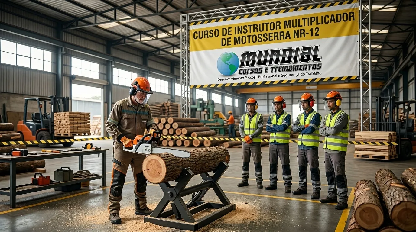 Treinamento Prático em Segurança para Operação de Motosserra
