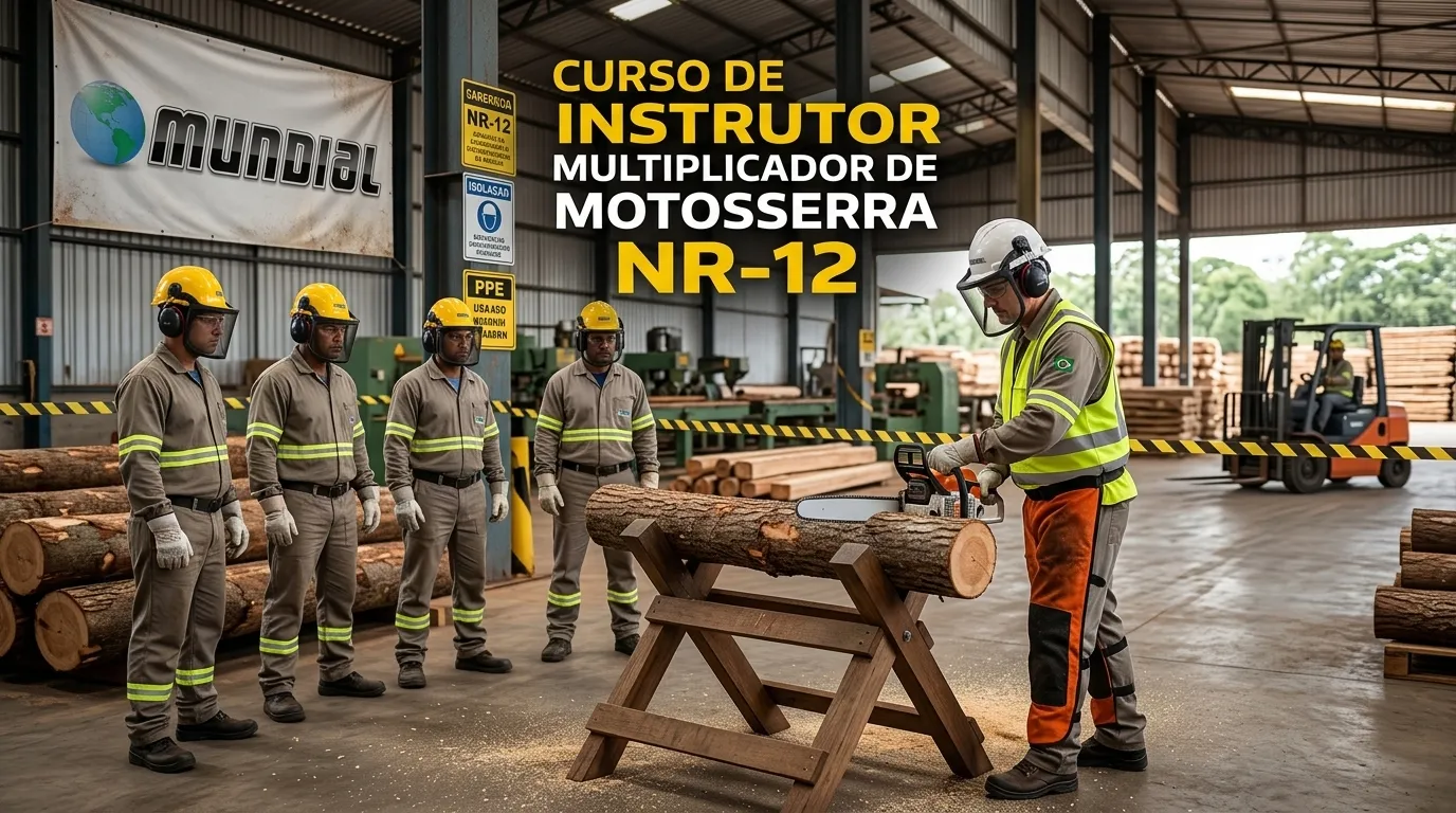 Equipamentos de proteção individual para operadores de motosserra