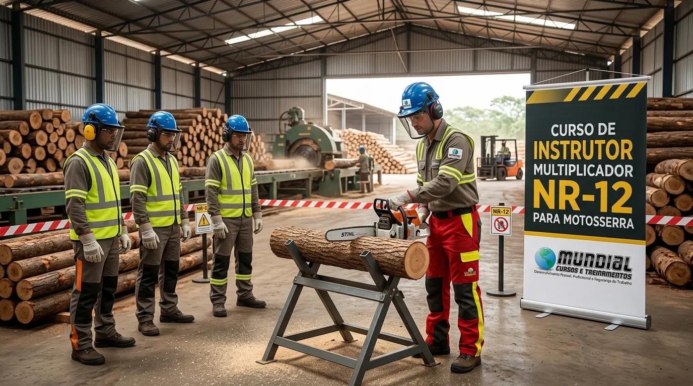 Capacitação em Técnicas Seguras para Operação de Motosserra