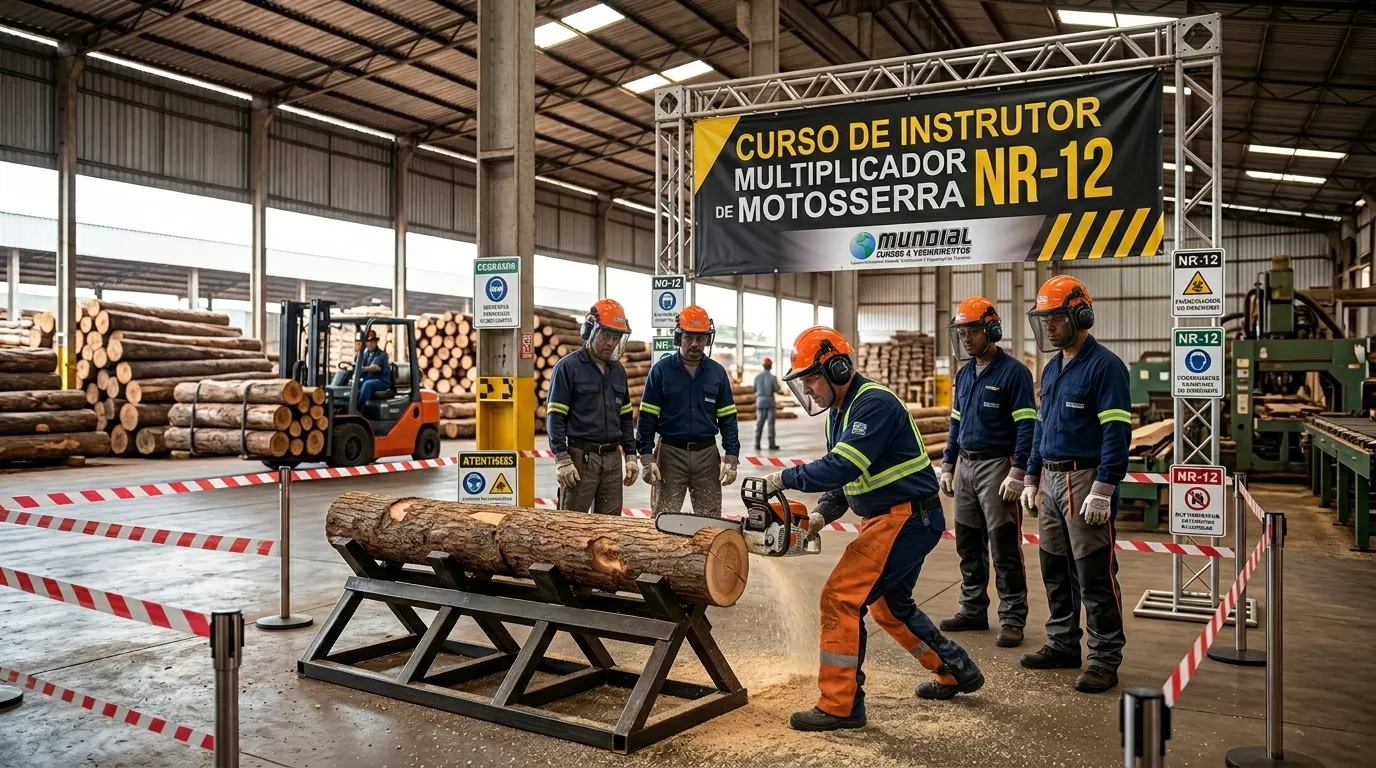 Treinamento prático para capacitação conforme NR-12