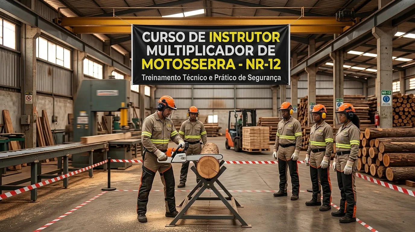 Treinamento de Segurança para Operação de Motosserra