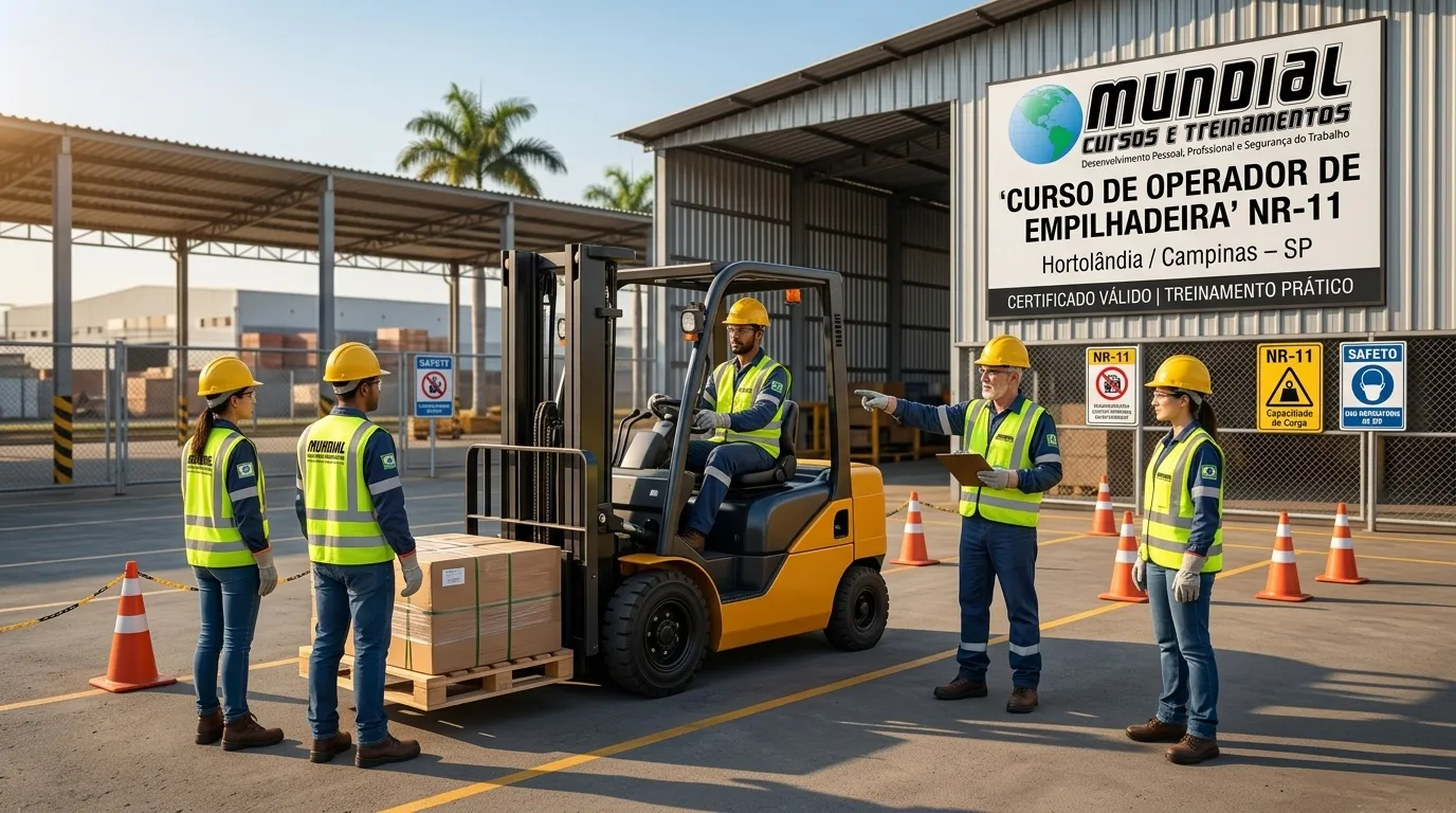 Capacitação em Segurança para Operadores de Empilhadeira