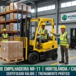 Curso Operador de Empilhadeira com Aula Prática