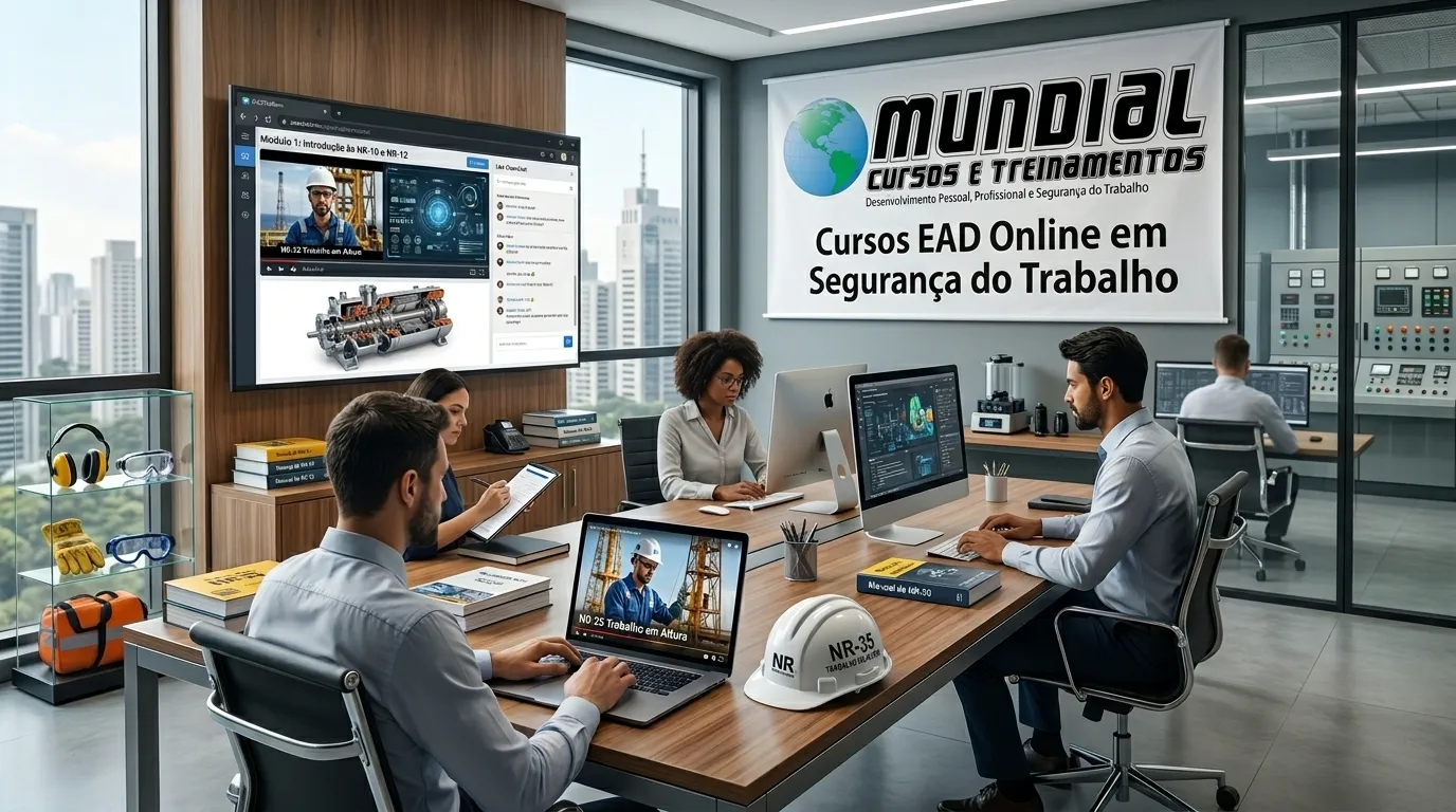 Capacitação em Segurança do Trabalho via cursos EAD