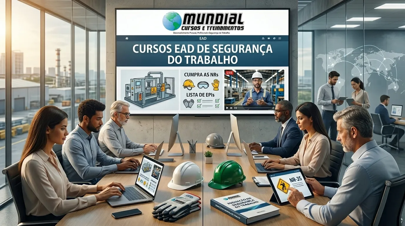 Capacitação técnica em Segurança do Trabalho via EAD