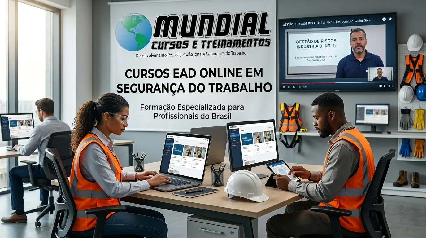 Capacitação em Segurança do Trabalho via EAD