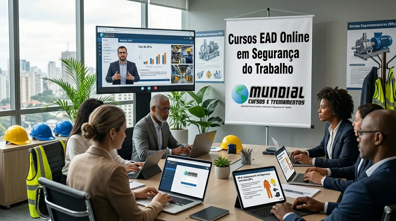 Cursos EAD em Segurança do Trabalho e Normas Regulamentadoras