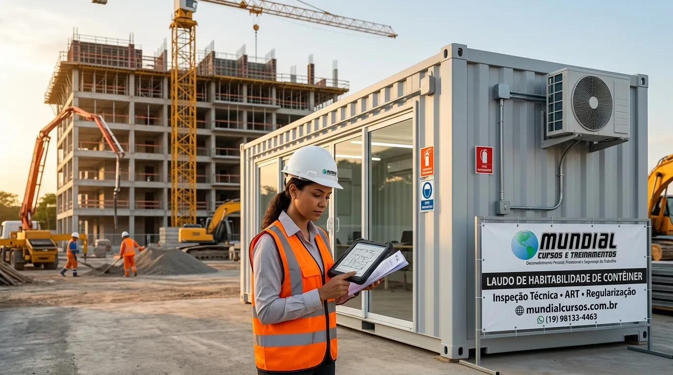 Capacitação em Segurança do Trabalho para uso de containers