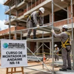 Curso NR-18 Andaime Certificado Cosmópolis