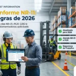 NR-11 Operador de Empilhadeira: CEAGESP exige documentação em 2026